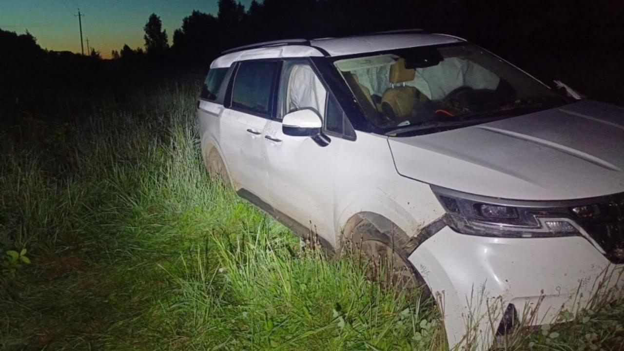 В Оршанском районе автомобиль Kia вылетел в кювет