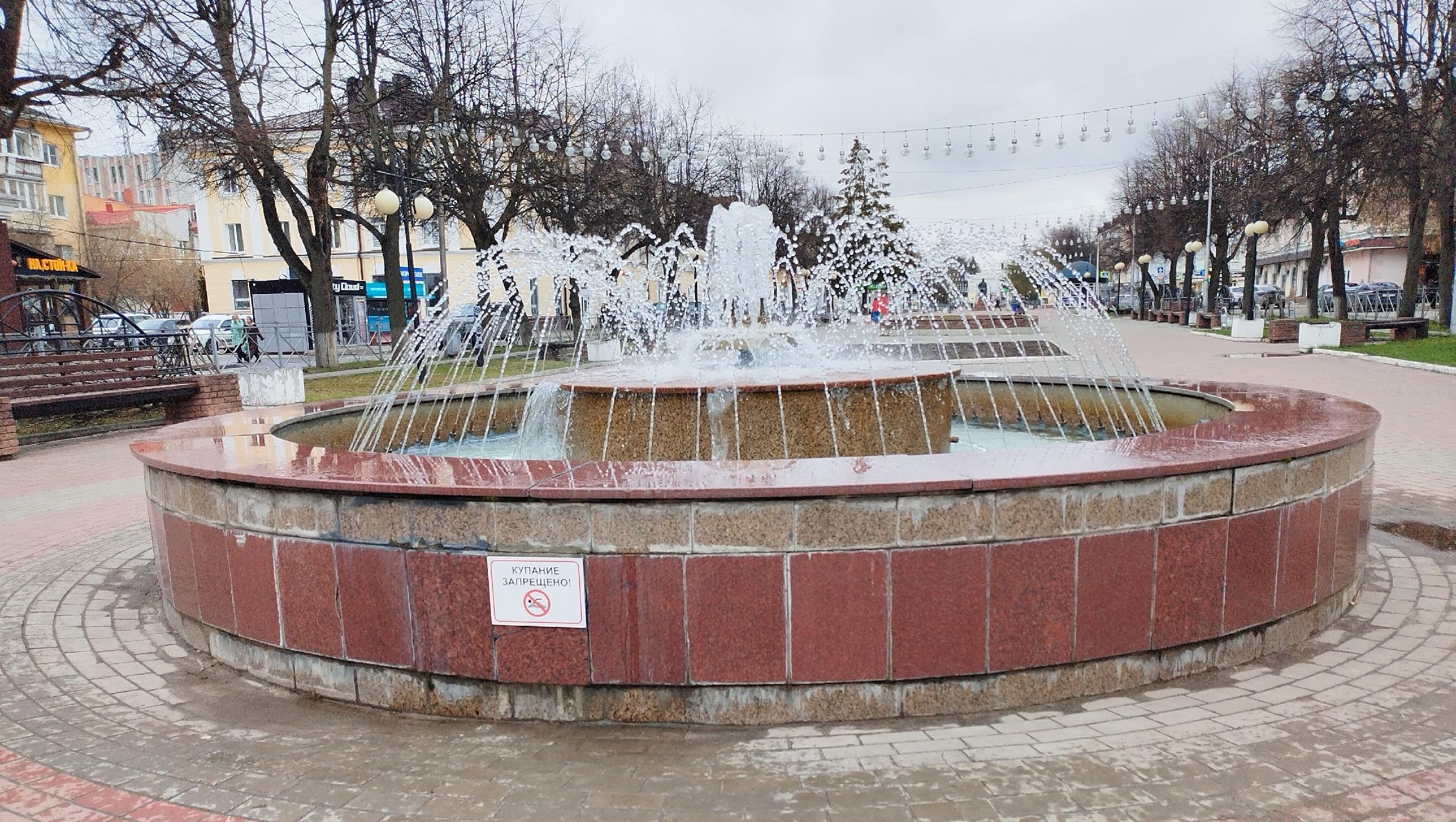 Сезон фонтанов в Йошкар-Оле официально открыт