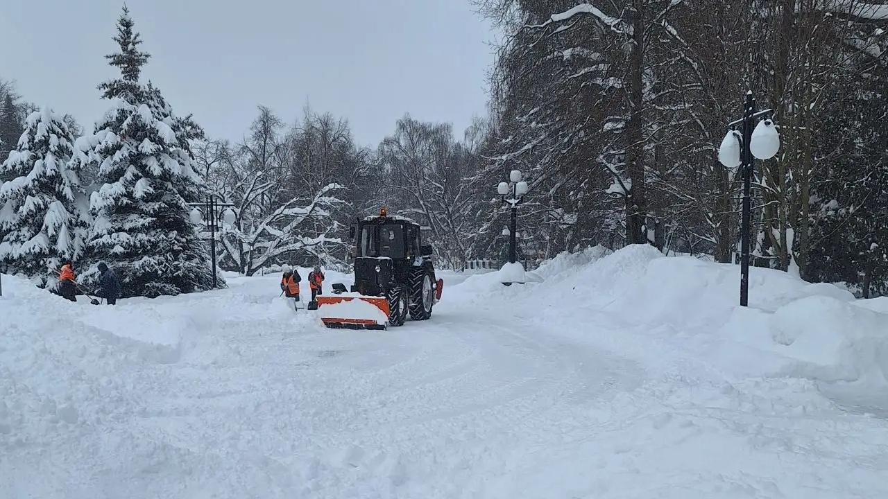 Такого снежного января Марий Эл не видела более 40 лет