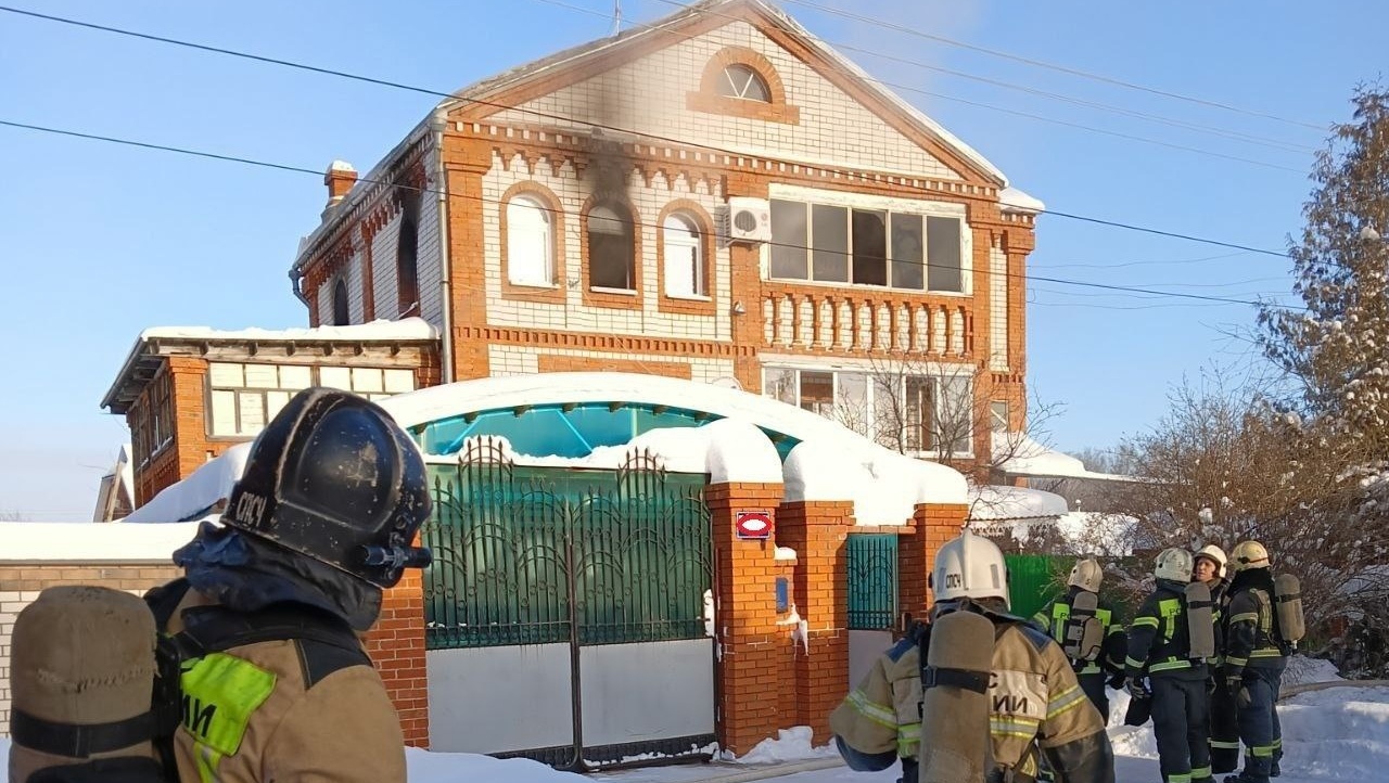 В Медведевском районе на пожаре погиб 74-летний мужчина