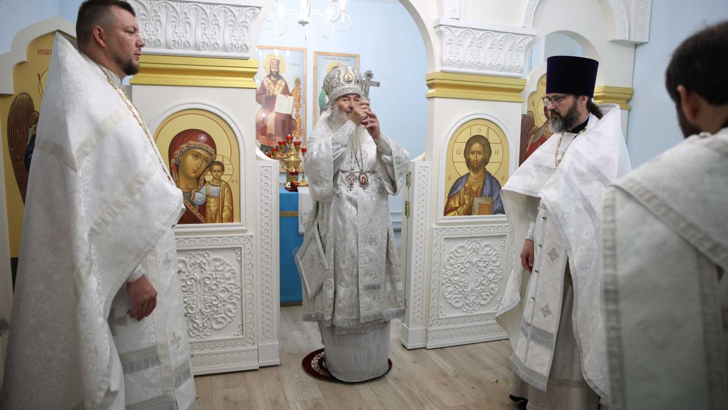 В Йошкар-Оле в детской городской больнице освятили храм-часовню 