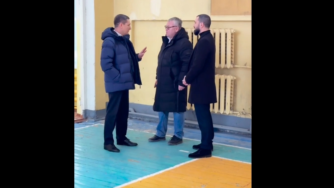 В школе № 10 побывал врио мэра Йошкар-Олы Антон Трудинов