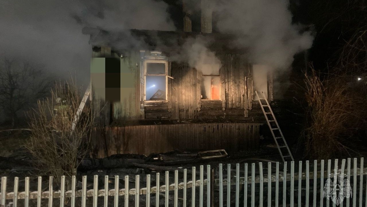 В посёлке Советский на месте пожара нашли тело мужчины