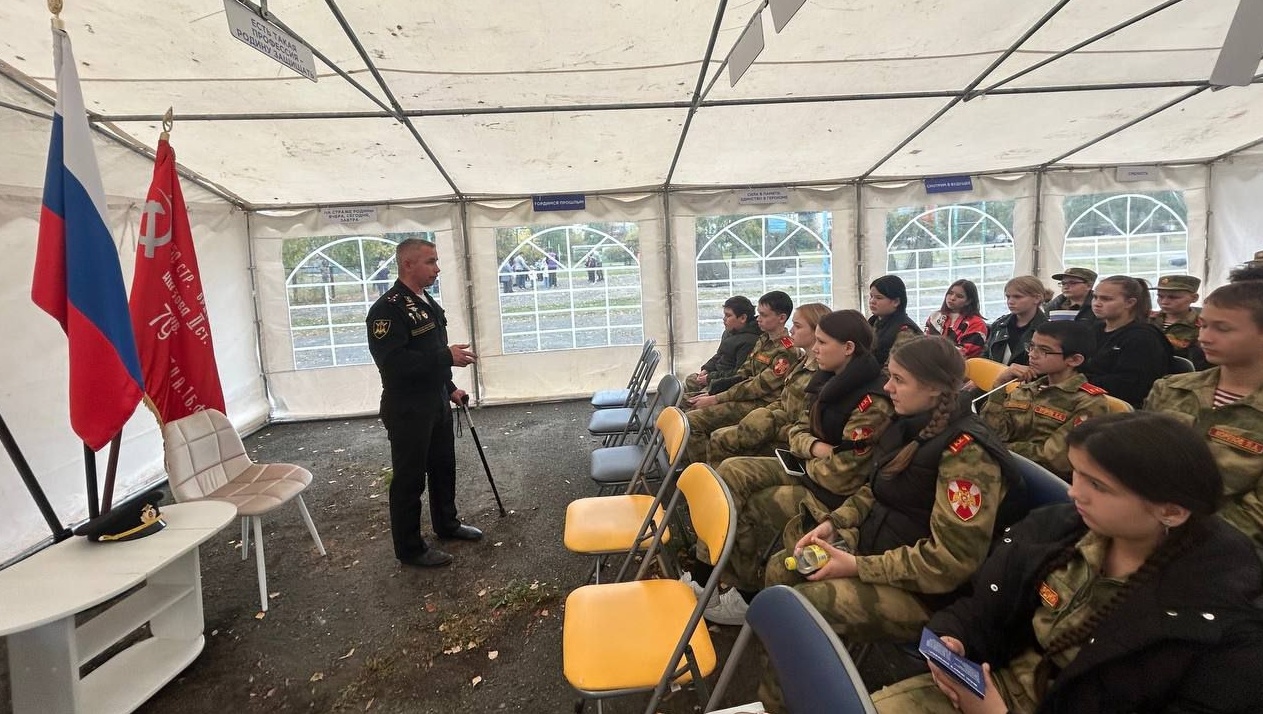 Финалист проекта «Герои Марий Эл» стал почётным гостем фестиваля патриотического стиля