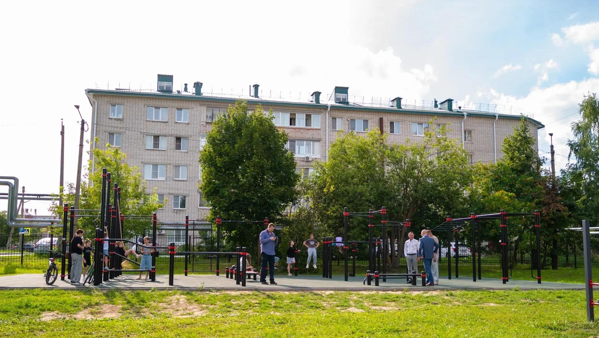 В Медведево открыли «умную» площадку стоимостью почти 12 млн рублей