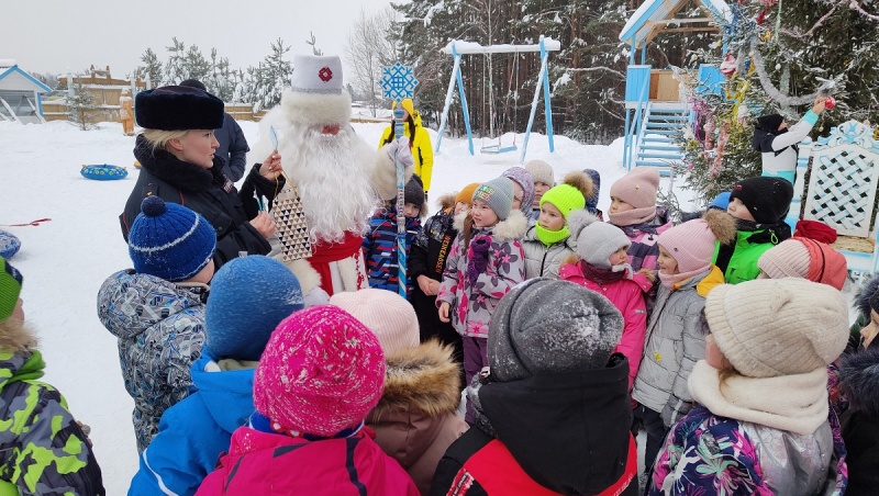 Сернурские первоклашки побывали в гостях у Йӱштӧ Кугыза
