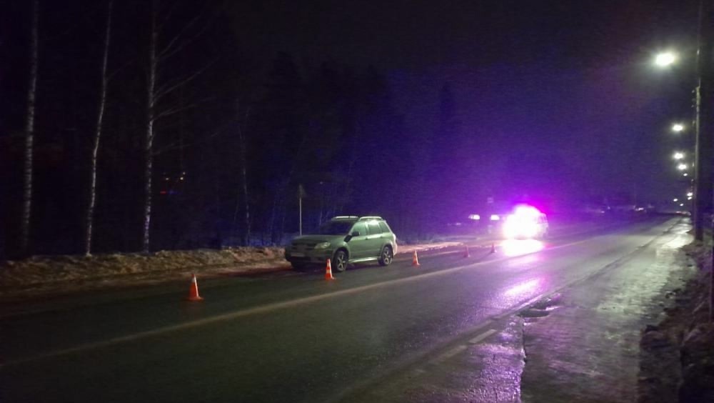 В Куяре водитель иномарки сбила мужчину-пешехода