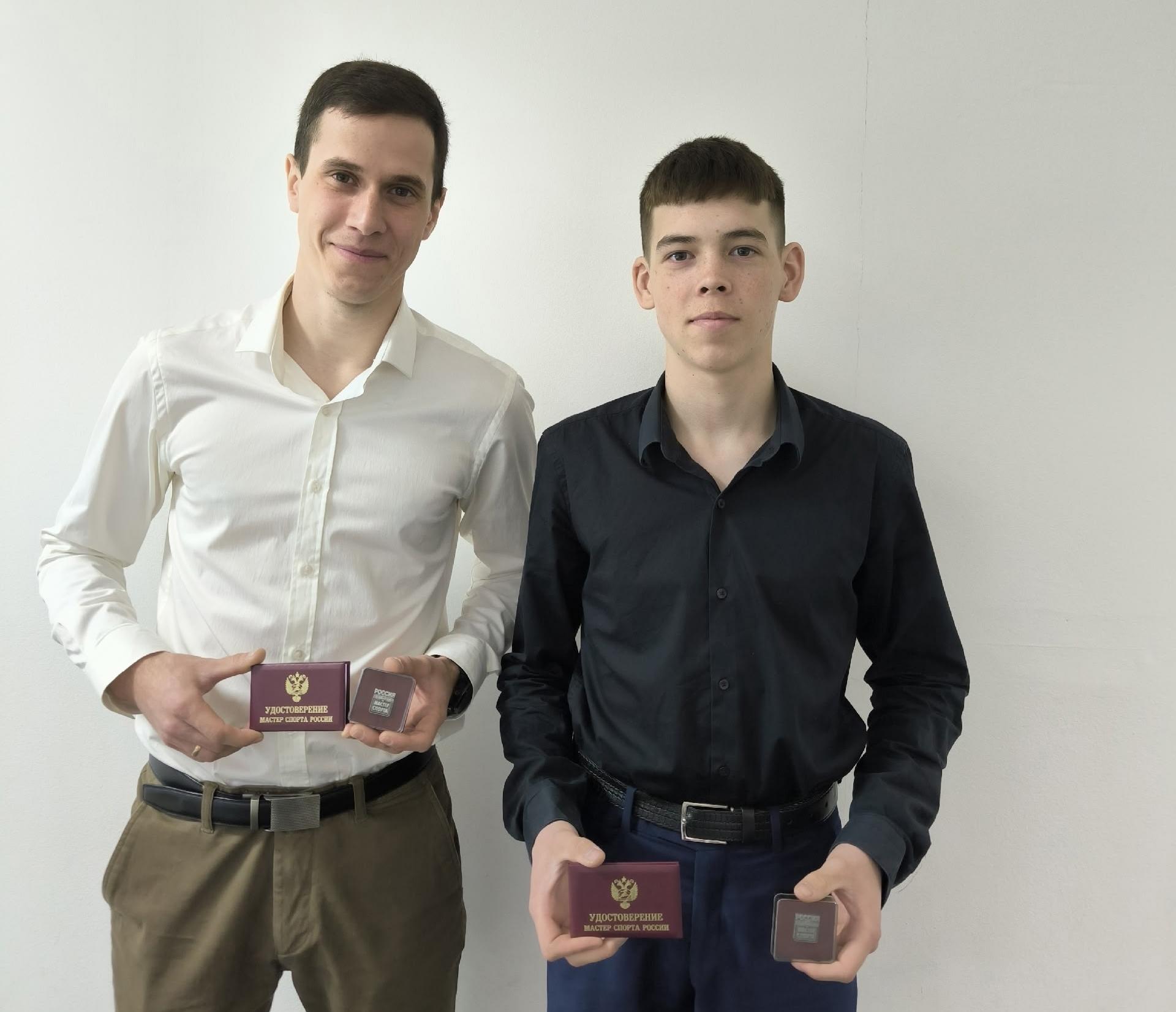 Спортсмены СШОР «Виктория» в Марий Эл удостоены званий мастеров спорта России