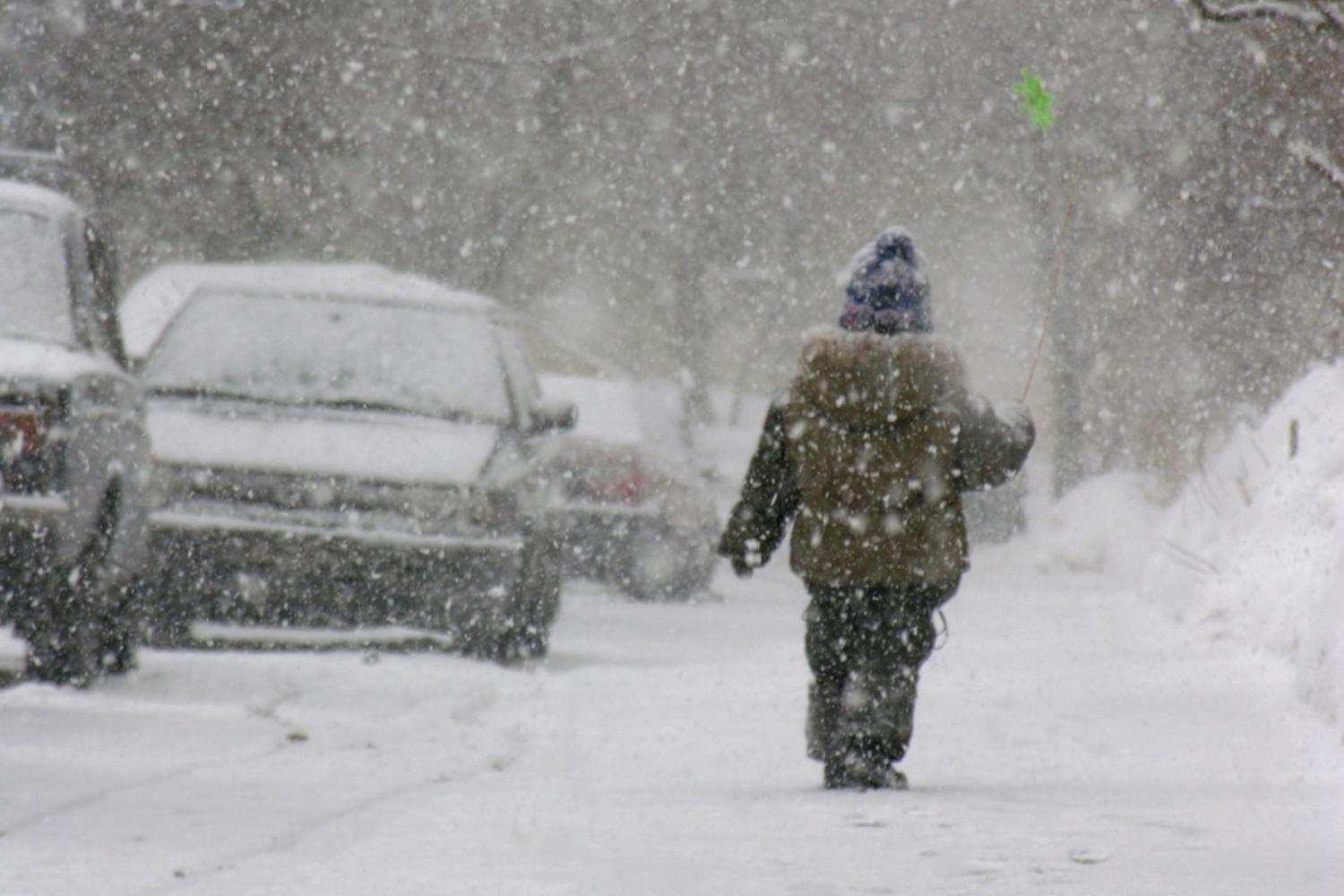 Завтра на Республику Марий Эл обрушится снегопад