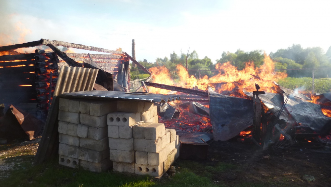 За минувшие сутки в Марий Эл произошло три пожара