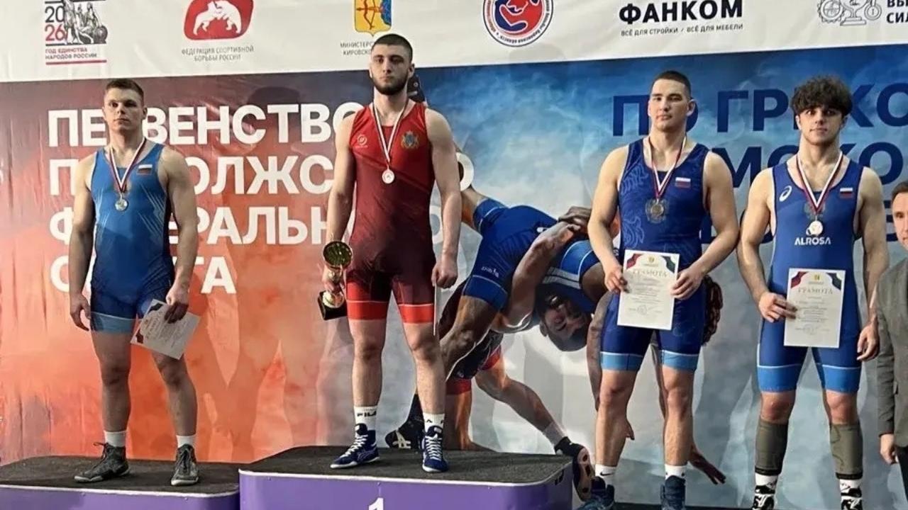 Борец из Марий Эл взял бронзу Первенства ПФО