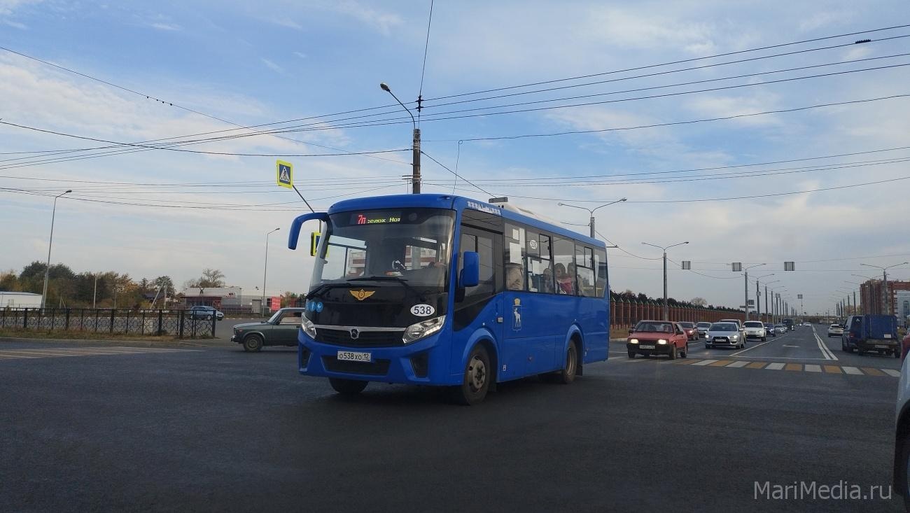 В Йошкар-Оле по улице Медицинской временно не ходит общественный транспорт