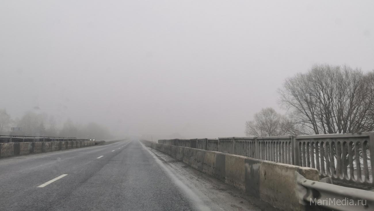 В Республике Марий Эл сегодня вечером перекроют три загородные автодороги