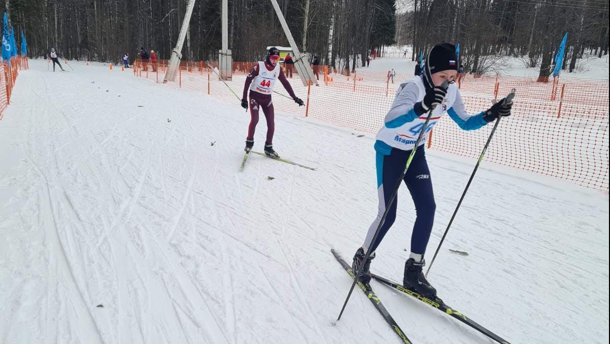 В Марий Эл проходит республиканское первенство по лыжным гонкам среди обучающихся