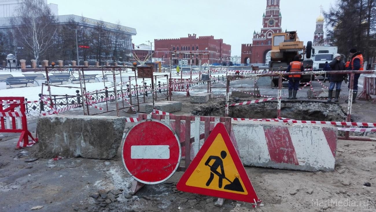 Ограничение движения в районе драмтеатра продлено до конца недели