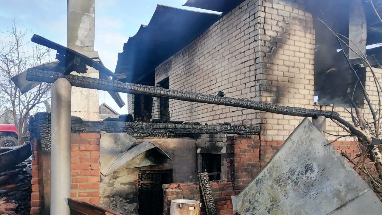 В Горномарийском районе ночью в огне погиб 57-летний мужчина