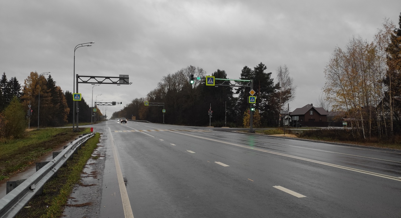 В Марий Эл на трассе Р-176 «Вятка» установили 2 светофора