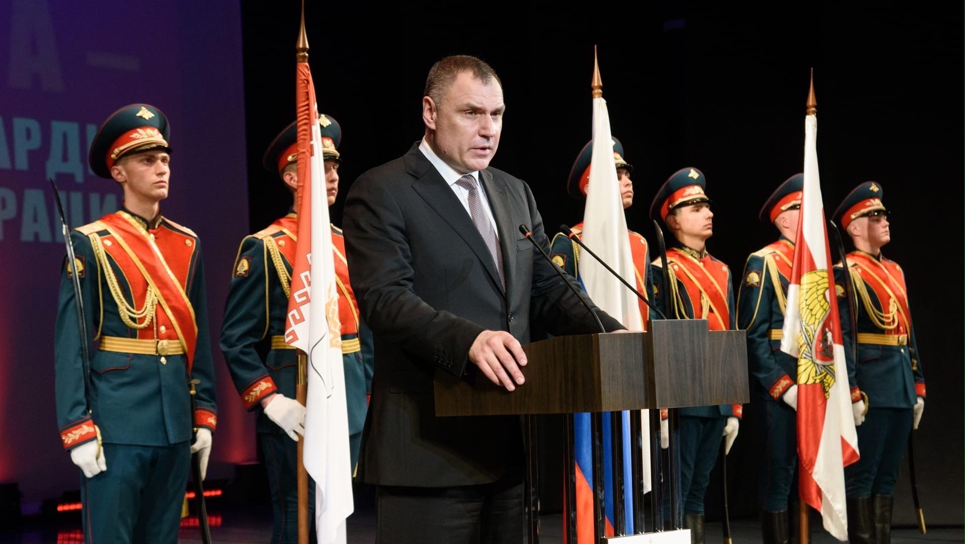 Глава Марий Эл поблагодарил за службу сотрудников Росгвардии 