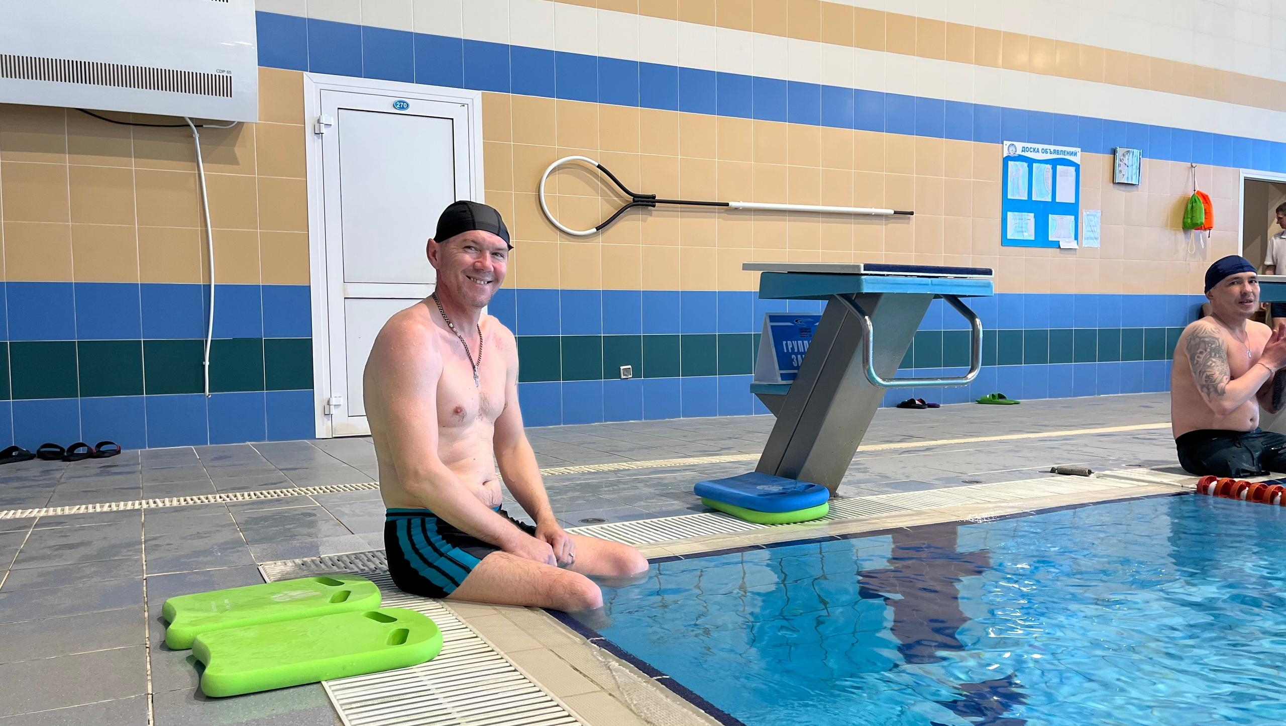 В Марий Эл ветеран СВО без ног стал победителем соревнований по плаванию 