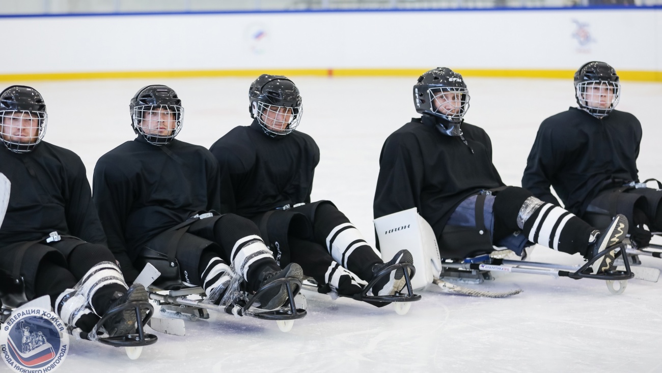 Сборная Марий Эл по следж-хоккею приняла участие в первых соревнованиях