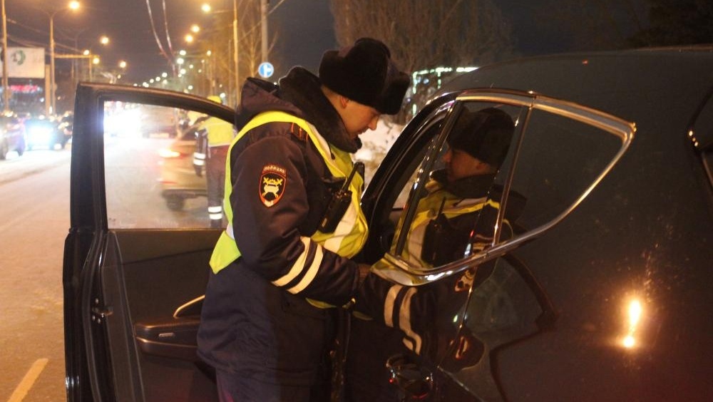 В выходные в Марий Эл более 30 водителей отстранили от управления автомобилем