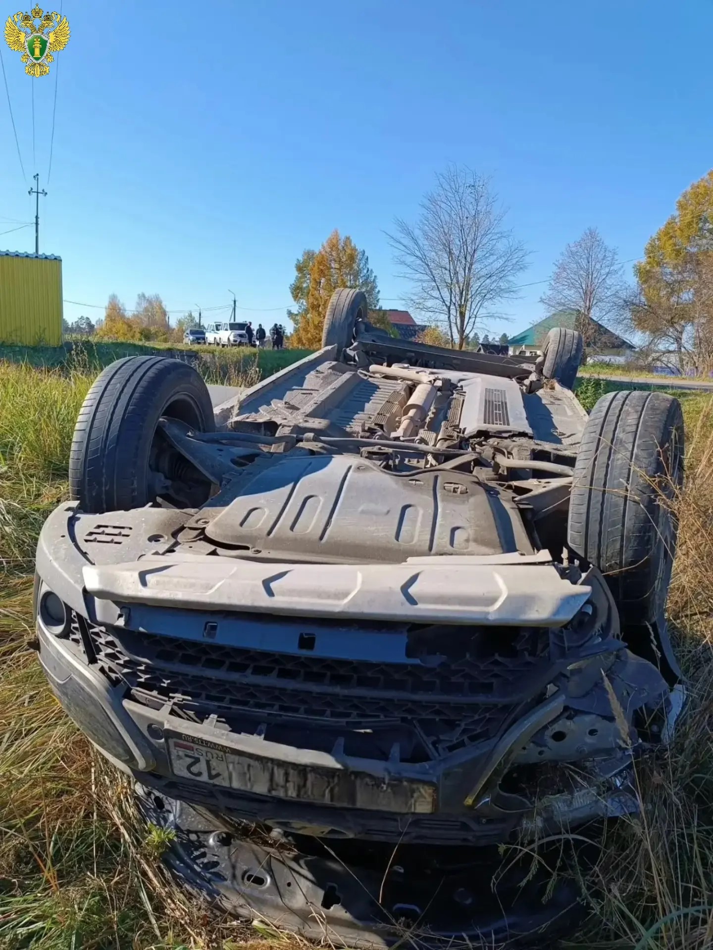 В Куженере отечественный автомобиль перевернулся на крышу