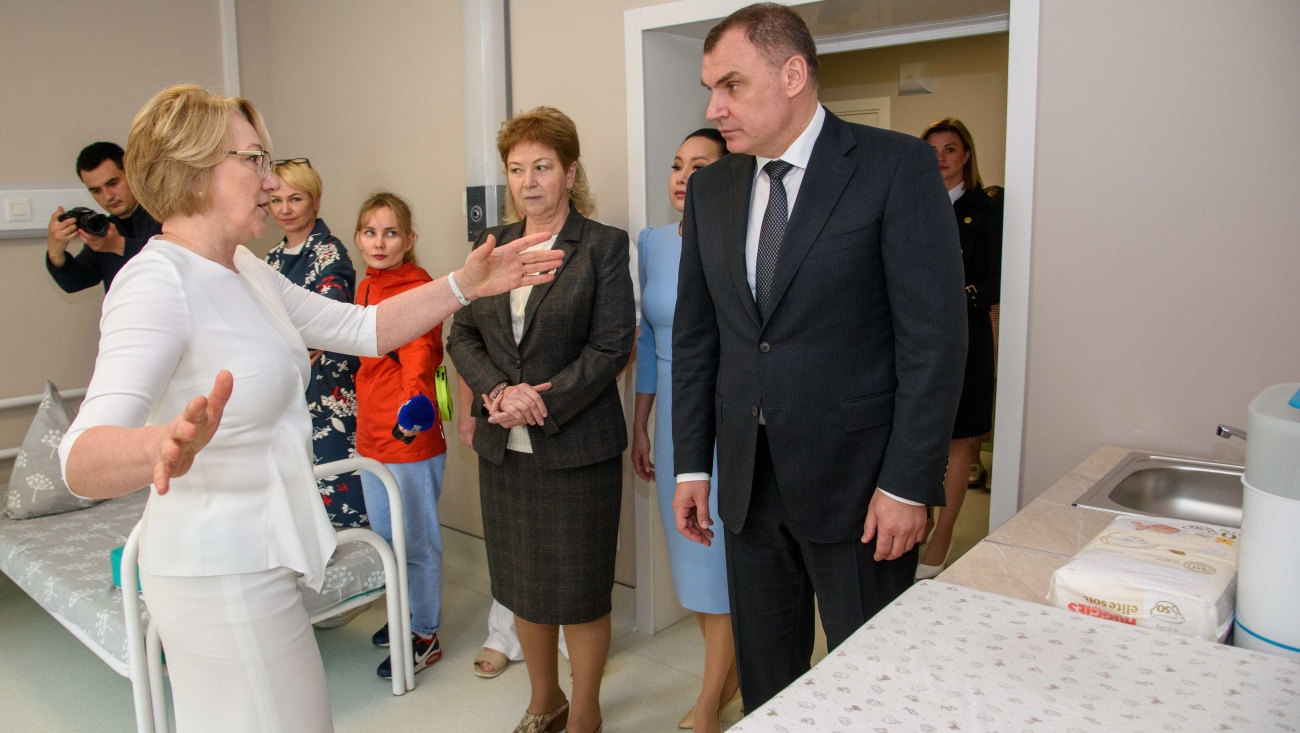 Завершён капремонт акушерско-физиологического корпуса Перинатального центра в Йошкар-Оле