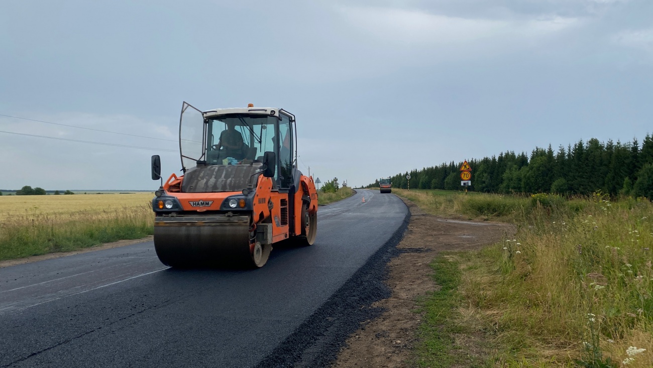Дорогу «Русский Кугунур — Большой Ляждур» в Куженерском районе планируют доделать до конца сентября