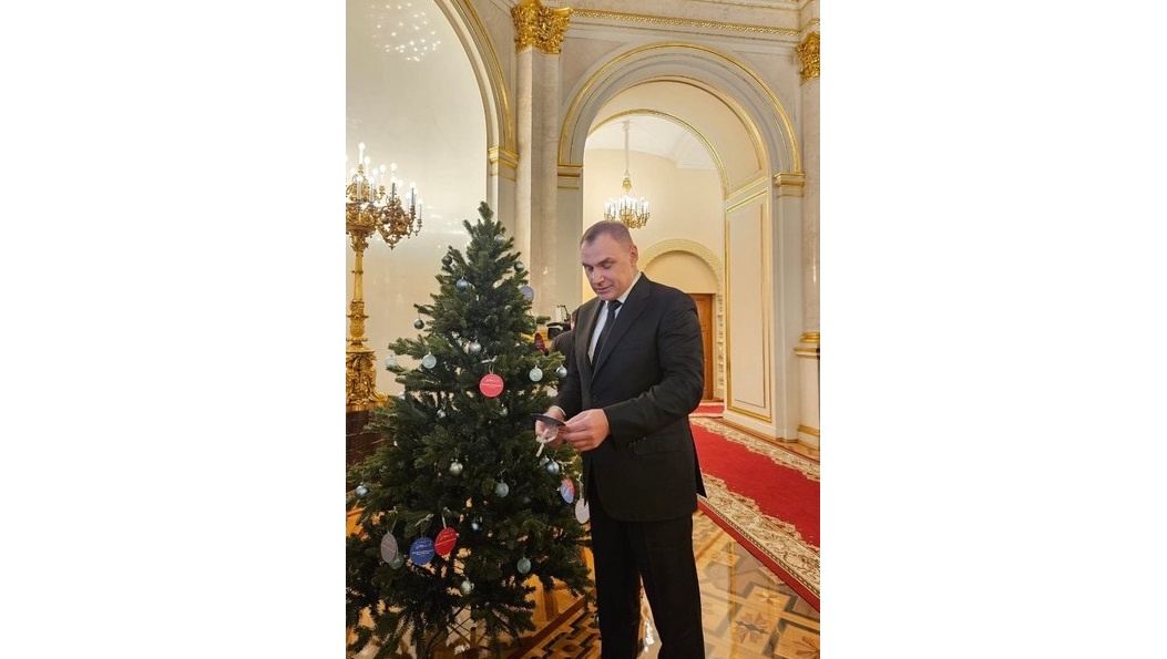 Юрий Зайцев принял участие во Всероссийской акции «Ёлка желаний»