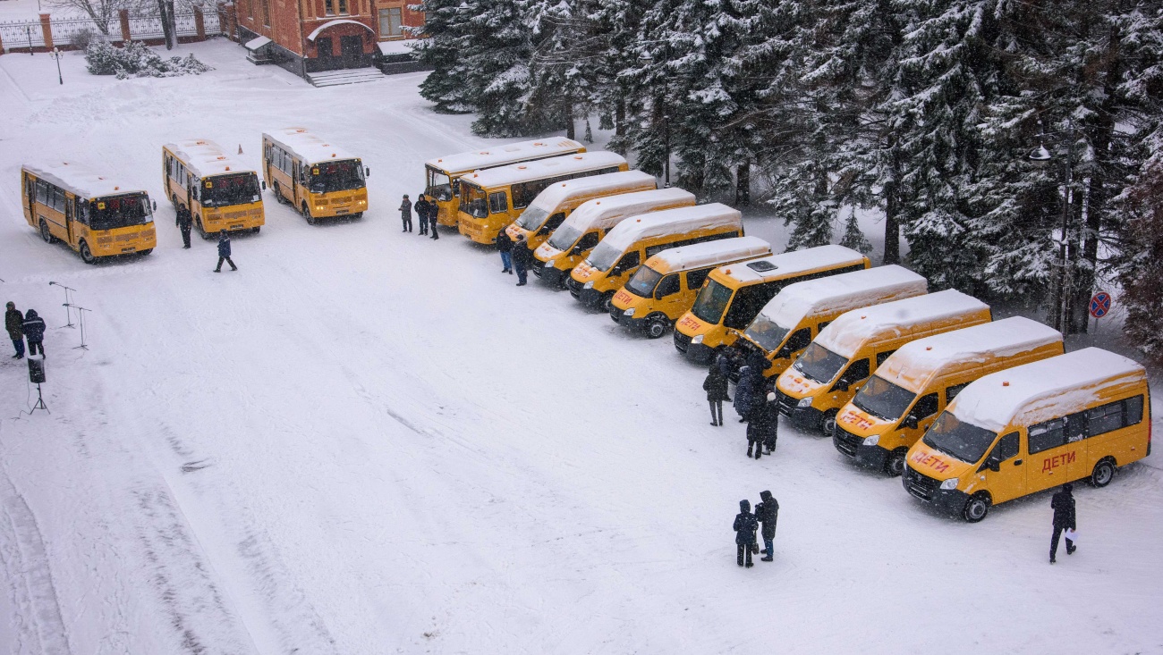 Школы Марий Эл получили новые автобусы