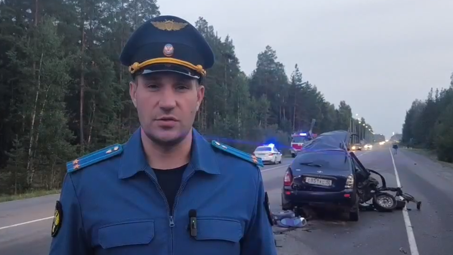 Виктор Бынин выезжал на место смертельного ДТП в Медведевском районе