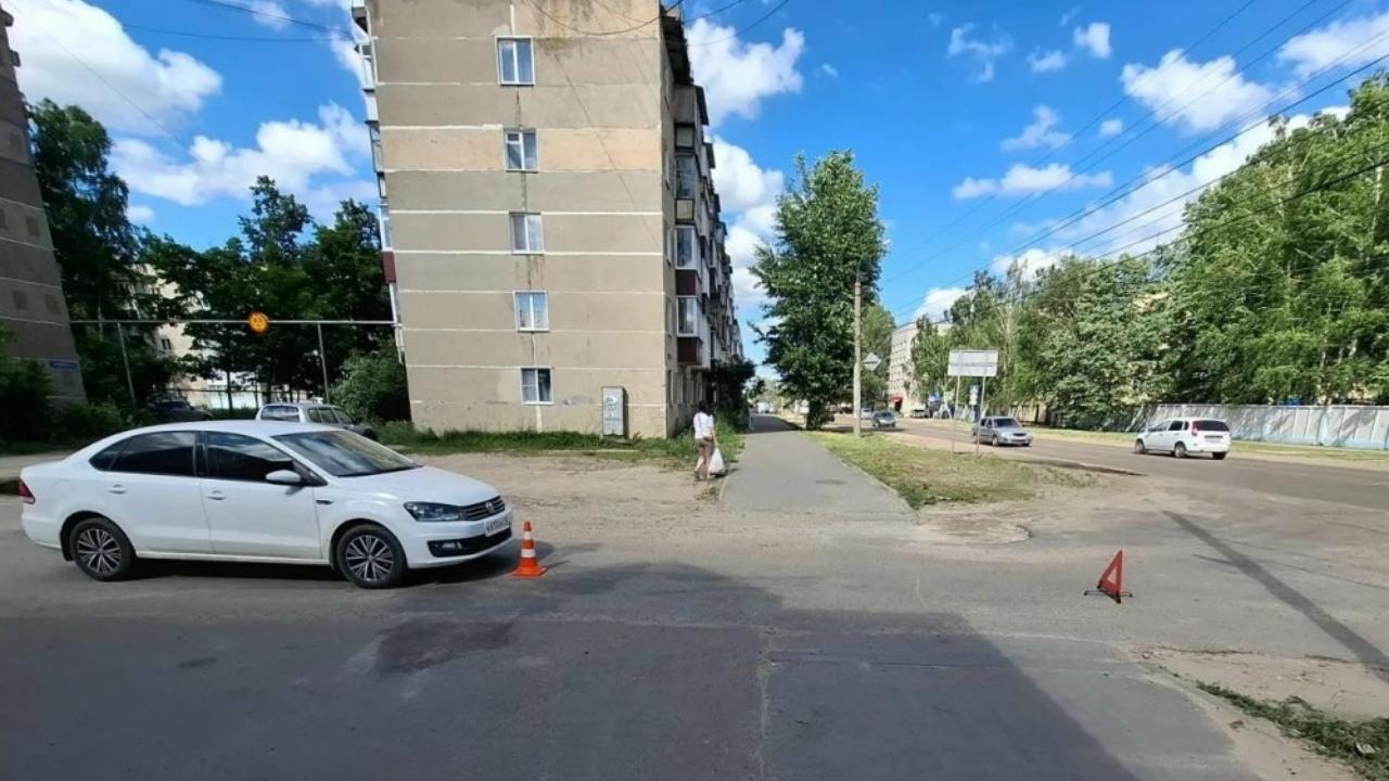 В Волжске водитель иномарки наехал на юного велосипедиста