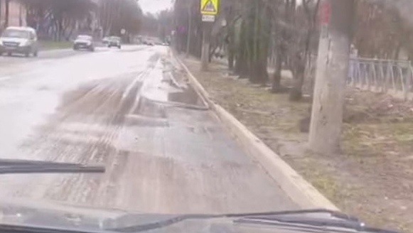 В мэрии Йошкар-Олы прокомментировали факт подтопления улицы Баумана