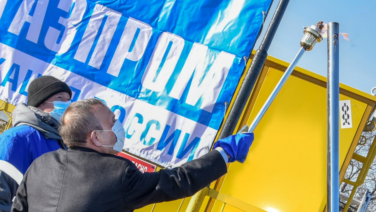 В Старый Юледур пришёл газ