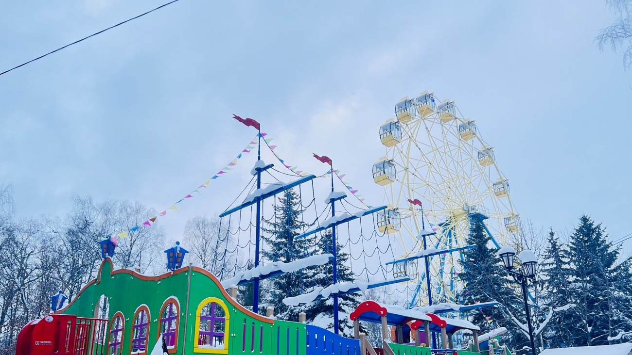 В парке культуры и отдыха в Йошкар-Оле вновь закрыли «Колесо обозрения»