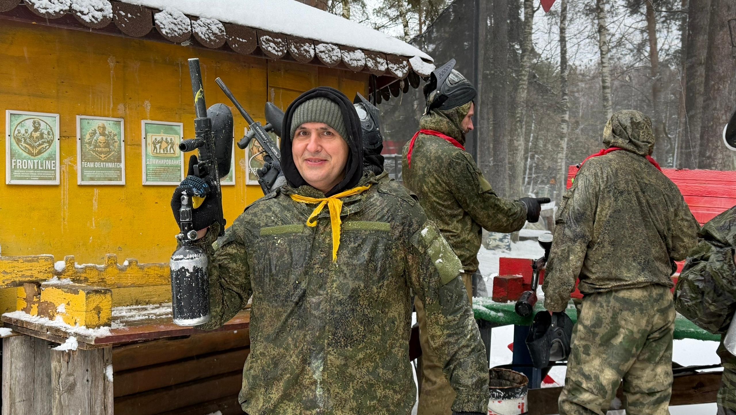 Командную работу героев Марий Эл проверили через пейнтбол