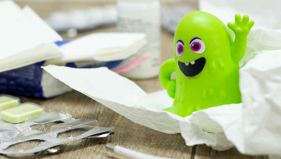 Люди не могут одновременно болеть гриппом и простудой