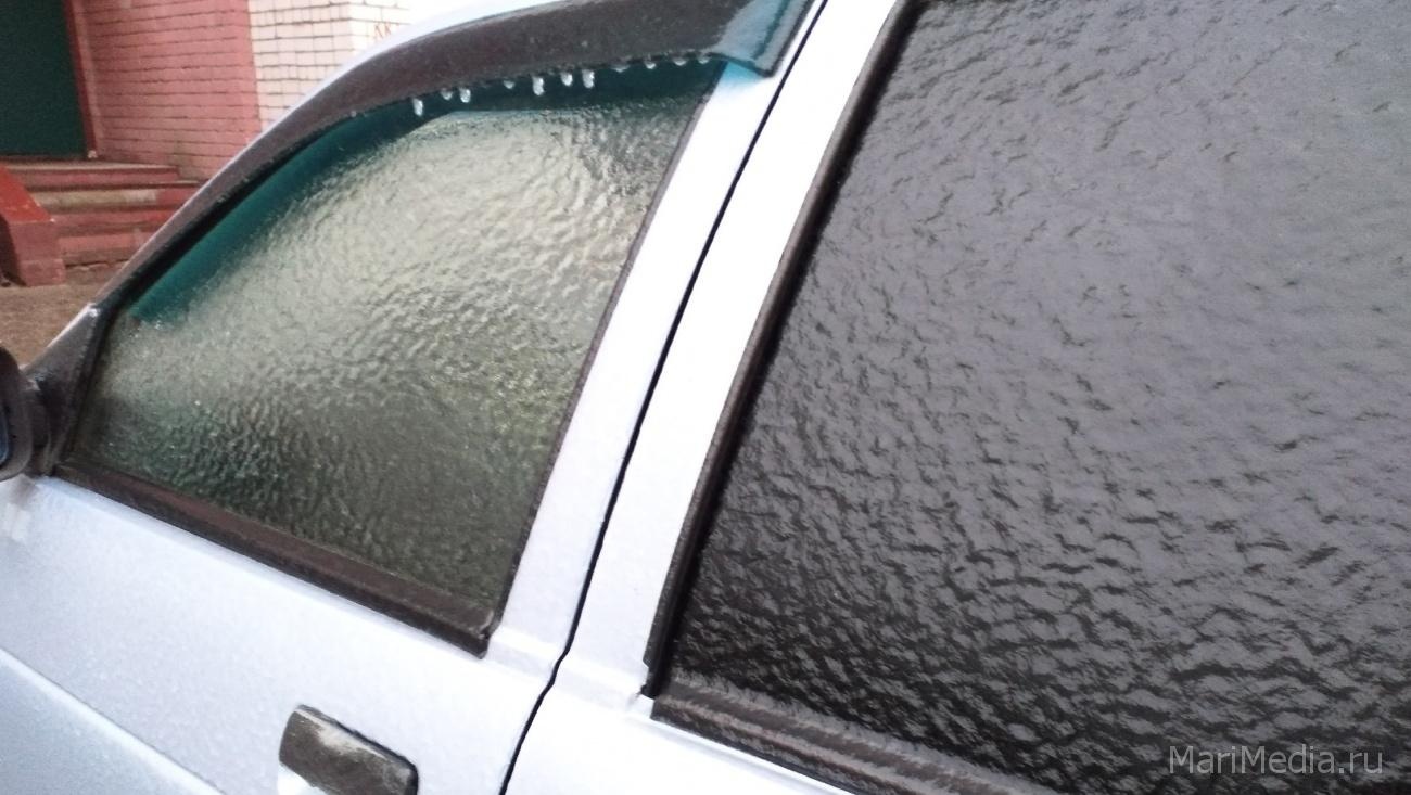 По прогнозам синоптиков в воскресенье в Марий Эл ожидается ледяной дождь