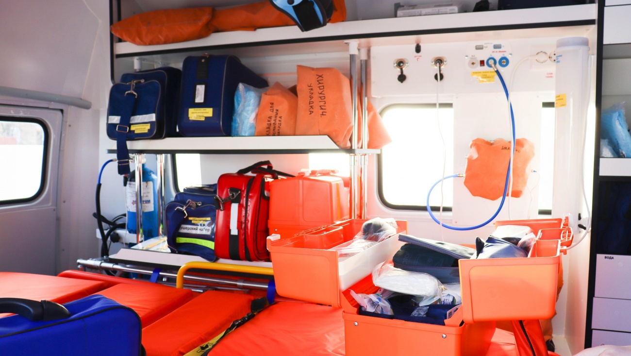 В Советском районе новый автомобиль скорой помощи уже активно используют в работе