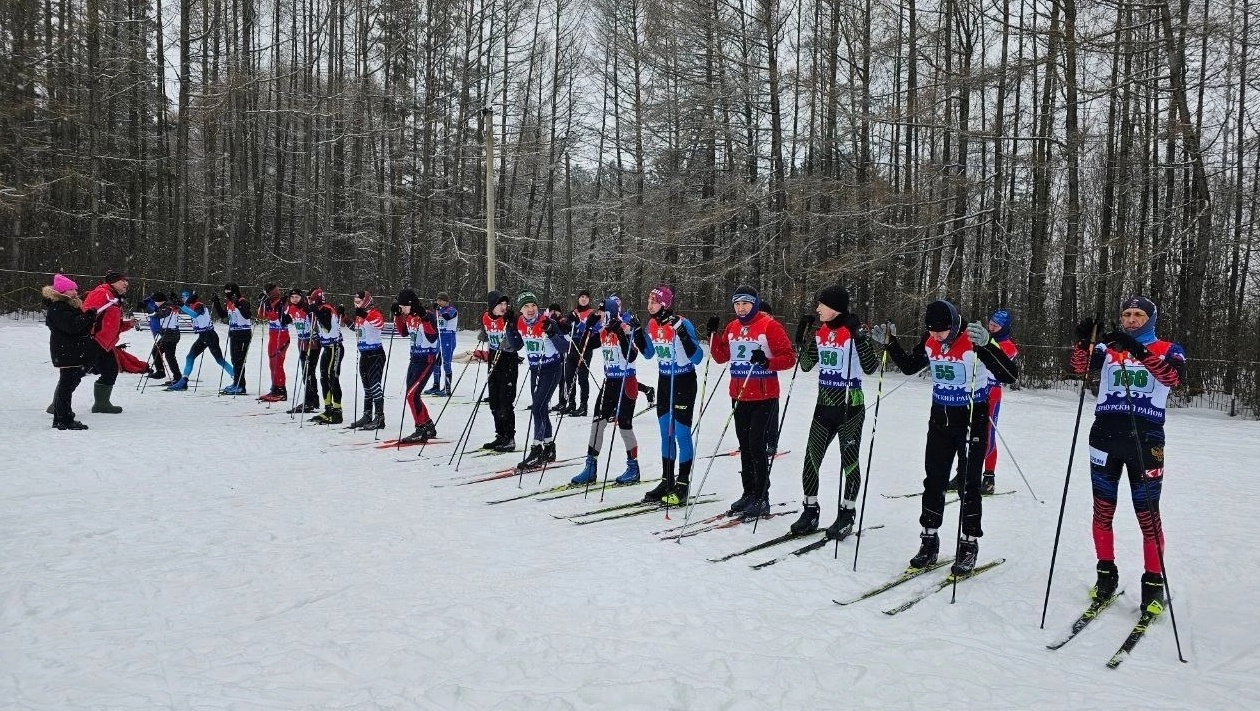 Более 130 жителей Сернурского района соревновались на гонке «Лыжня России»