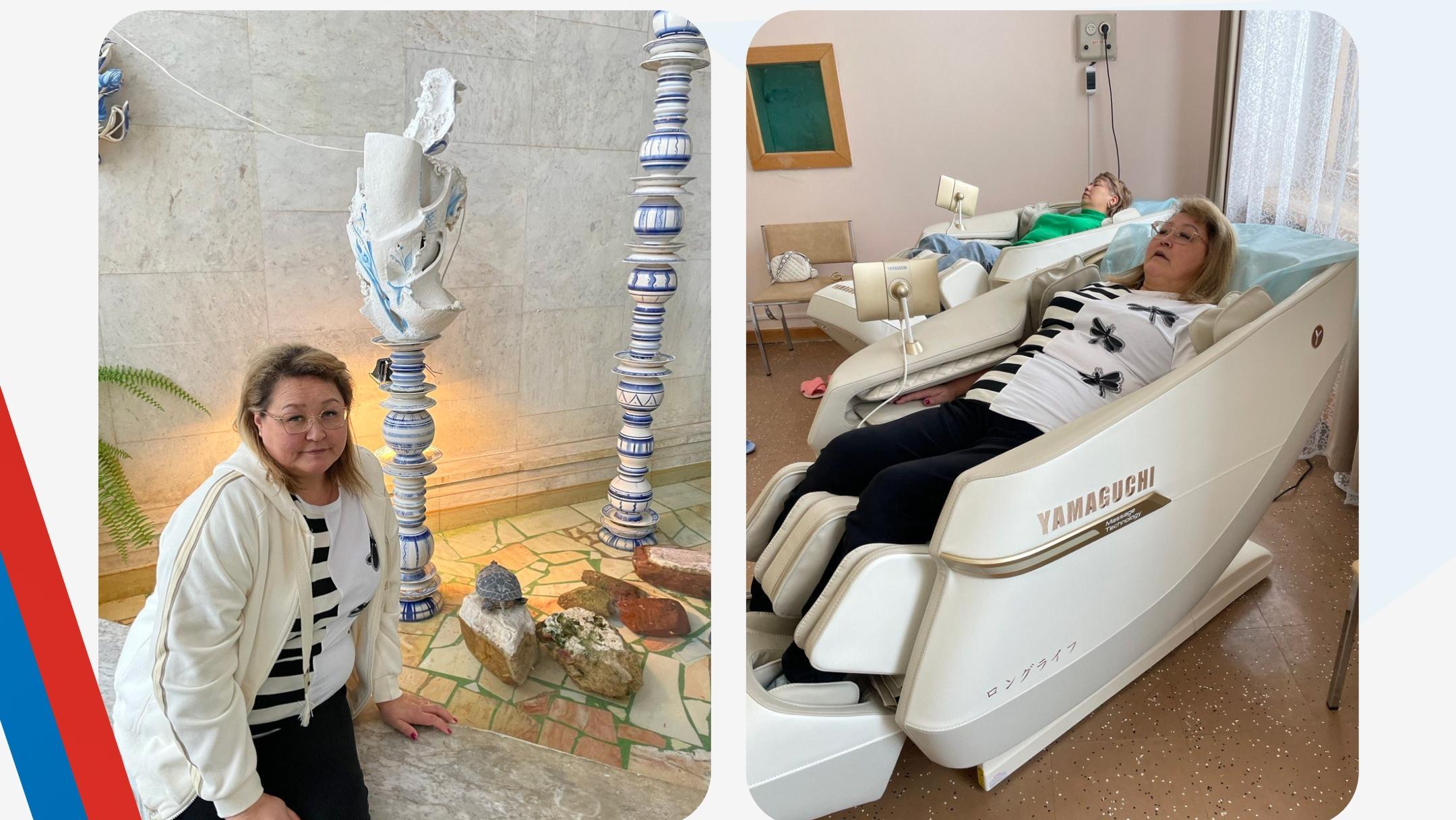 Маме погибшего бойца из Марий Эл организовали поездку в санаторий «Русь»