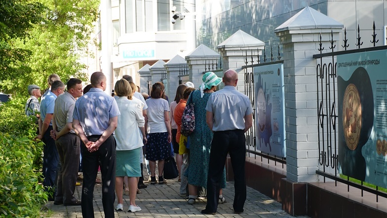 В Йошкар-Оле заработала выставка под открытым небом