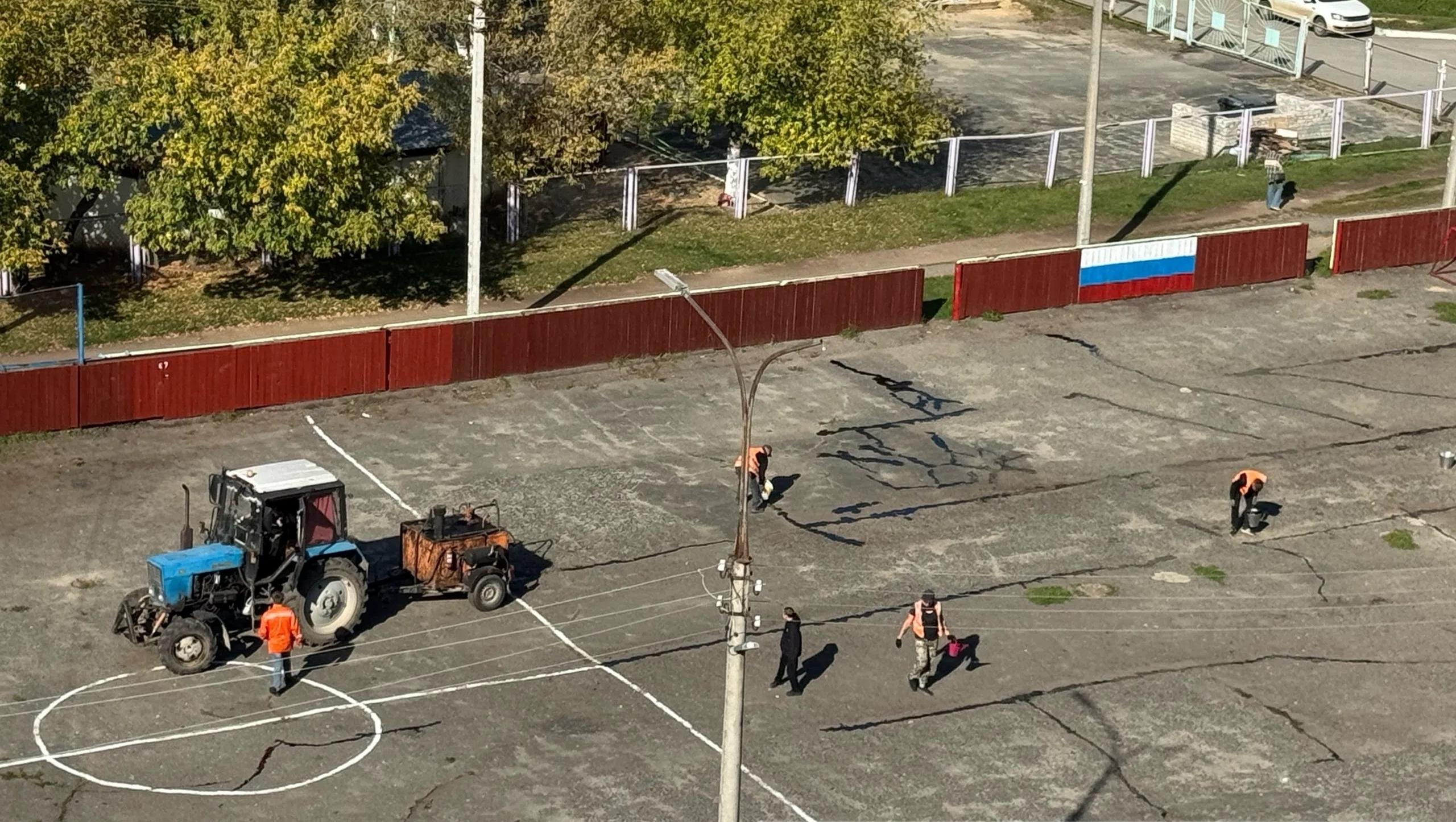 В Йошкар-Оле отремонтировали каток на Кирова