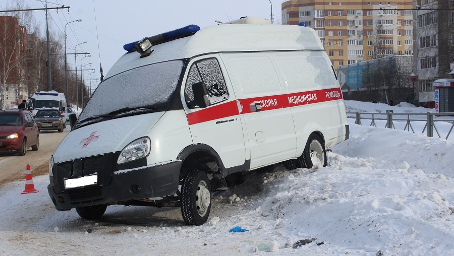 В ДТП со «скорой помощью» пострадали 5 человек