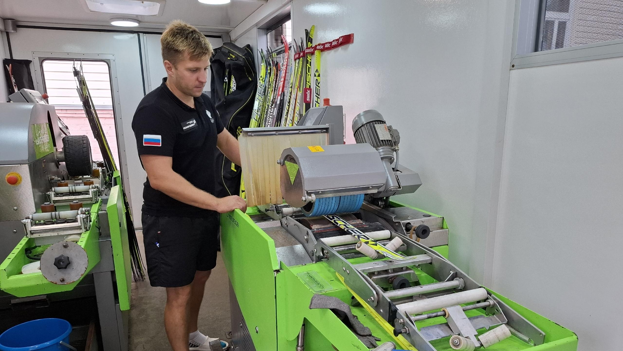 Лыжи в спортшколе в Марий Эл прошли высокотехнологичную обработку