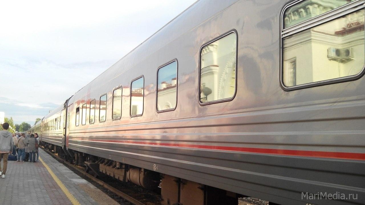 Пустили дополнительные рейсы фирменного поезда Москва – Йошкар-Ола