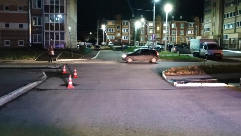 В Медведево в дорожно-транспортном происшествии пострадала пожилая женщина