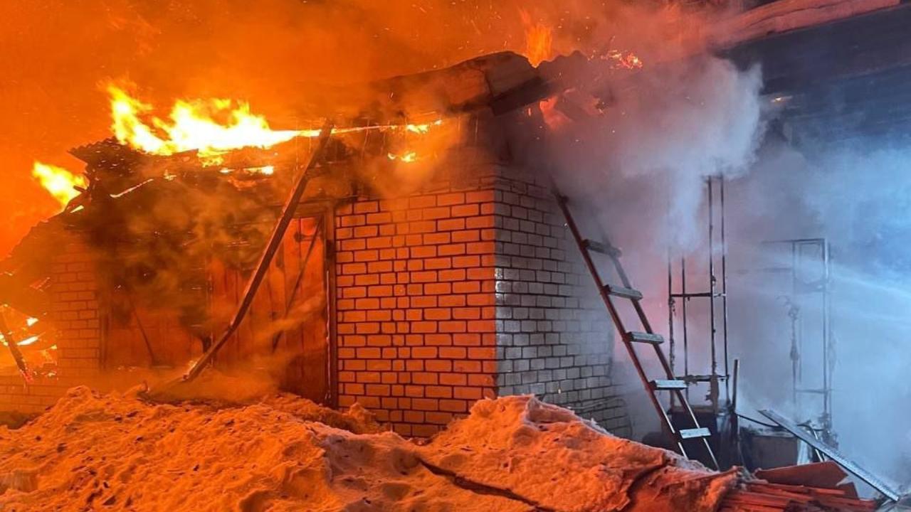 В Марий Эл на пожаре погиб человек 