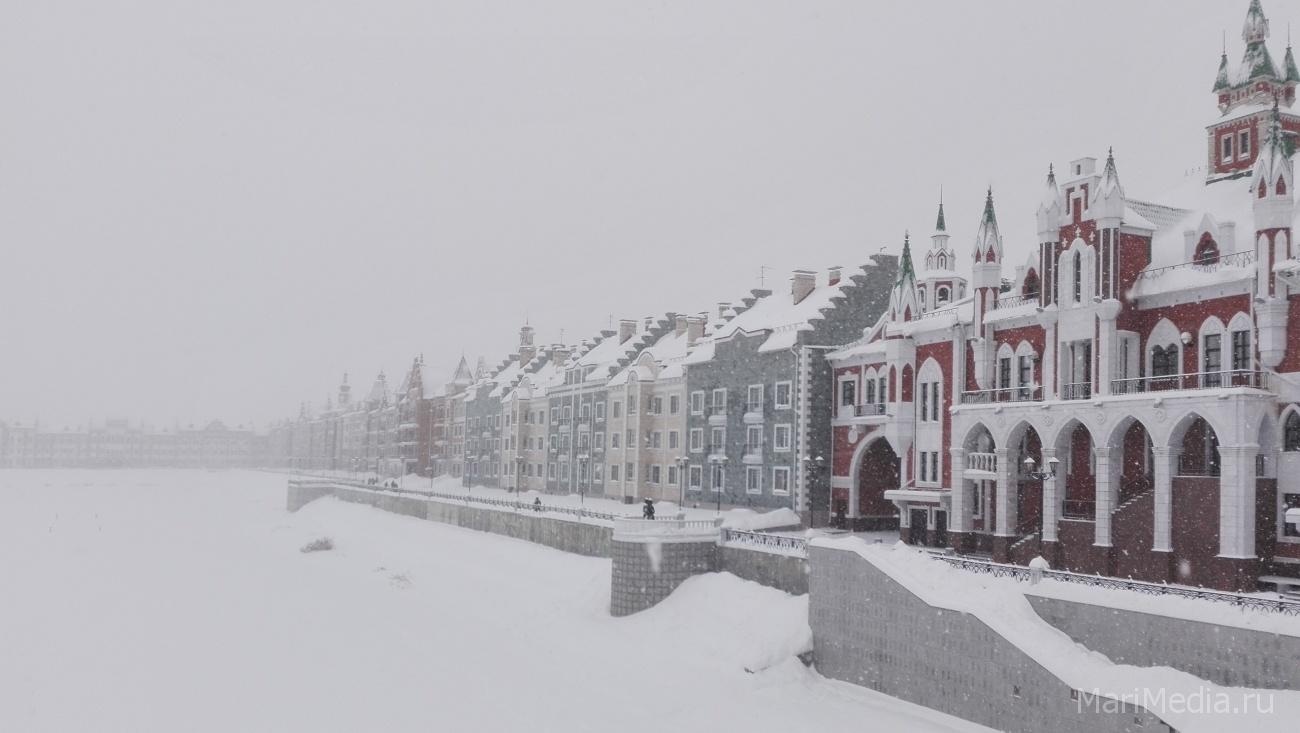 В Марий Эл в конце рабочей недели обещают снегопад