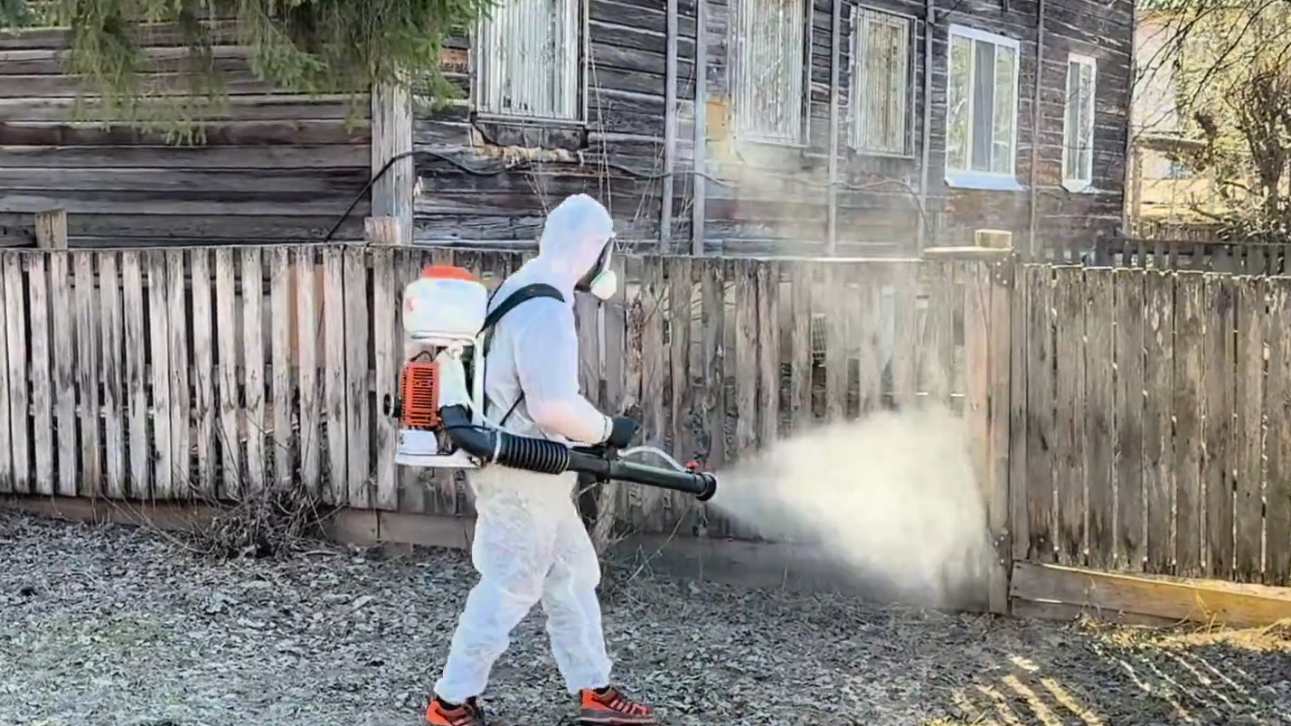 В Йошкар-Оле в «Ширяйково» провели масштабную санобработку территорий